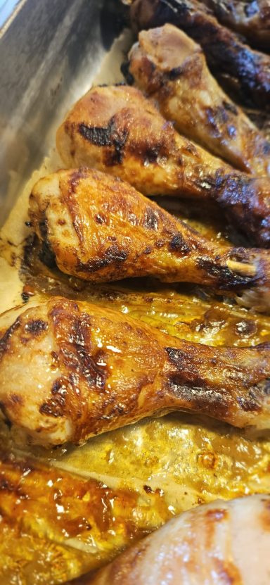 Mildly Spiced Chicken Drumsticks