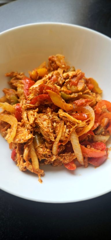 Smoky Chipotle Chicken Fajitas